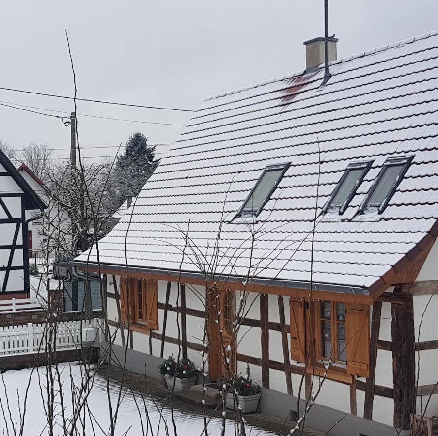 Une Maison A Colombages - Cosy, Lumineuse Et Sauna Kesseldorf Kültér fotó