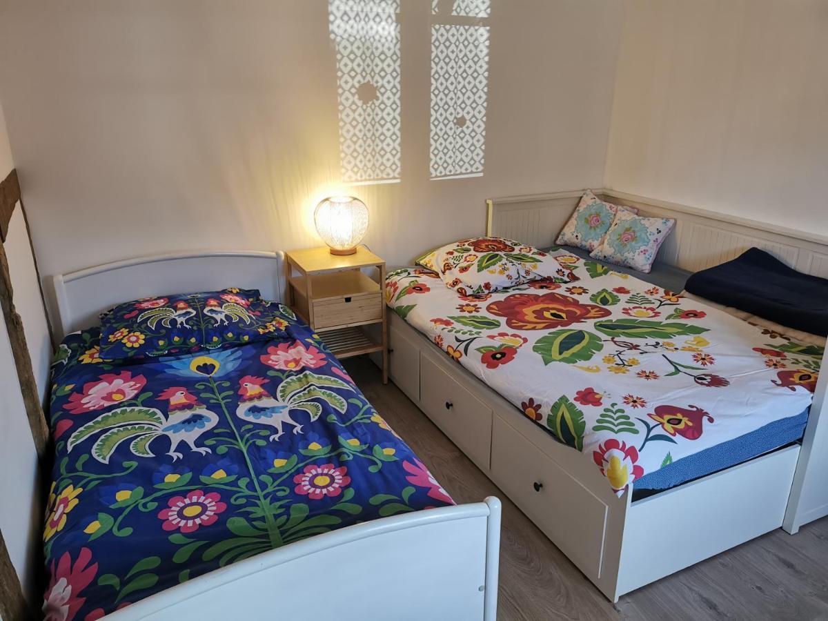Une Maison A Colombages - Cosy, Lumineuse Et Sauna Kesseldorf Kültér fotó