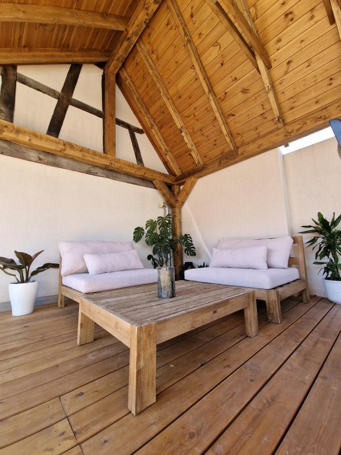 Une Maison A Colombages - Cosy, Lumineuse Et Sauna Kesseldorf Kültér fotó